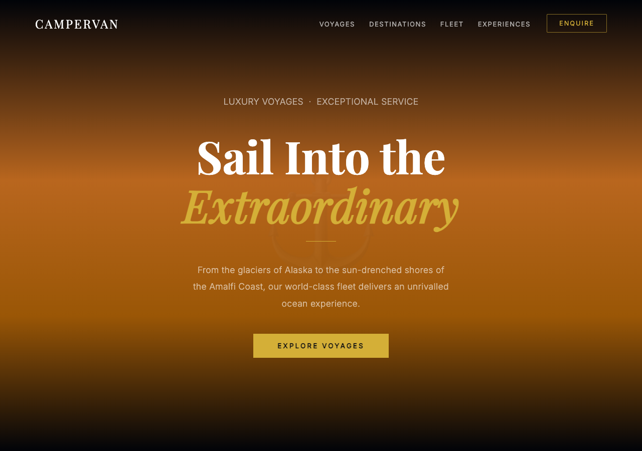 CamperVan free WordPress theme screenshot
