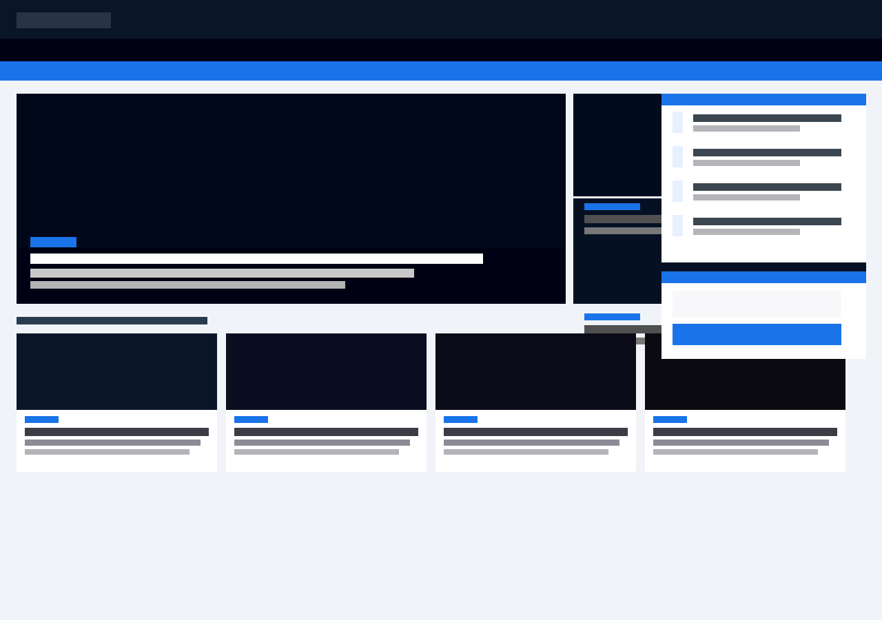 CustomNews — Free News WordPress Theme Screenshot