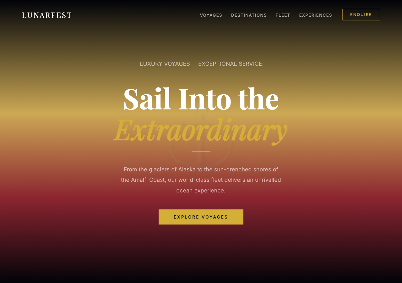 LunarFest — Free Holiday WordPress Theme Screenshot