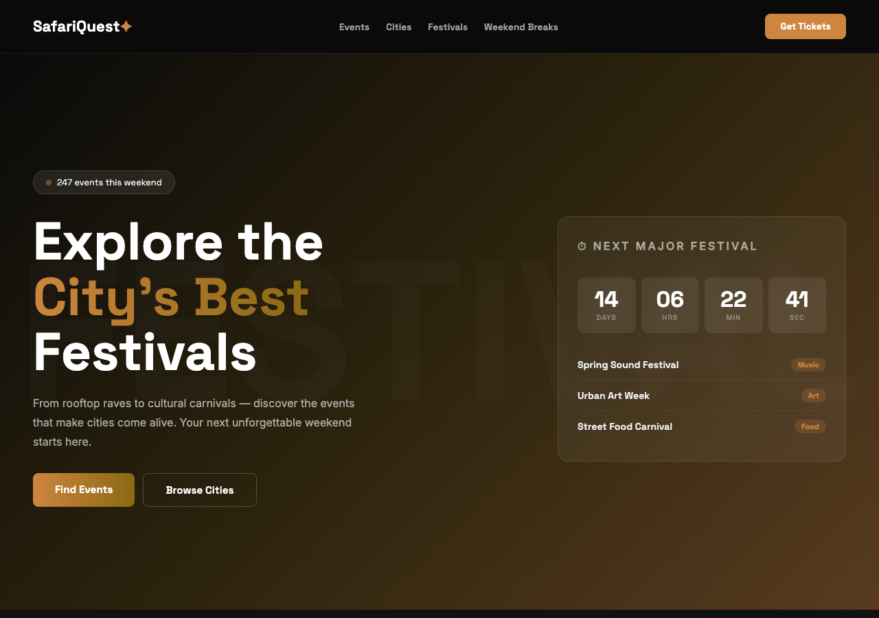 SafariQuest free WordPress theme screenshot